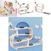 Wooden Speed Glider Track Car Toy For Kids Educational Playroom