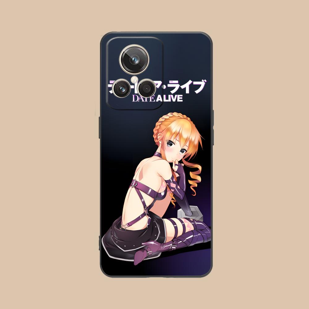 Date a Live Yamai Kaguya Matte TPU Mobile Phone Case for Realme 15 14 13 12 11 10 9 Pro Plus T i Lite 5G Colorful Printing Cover