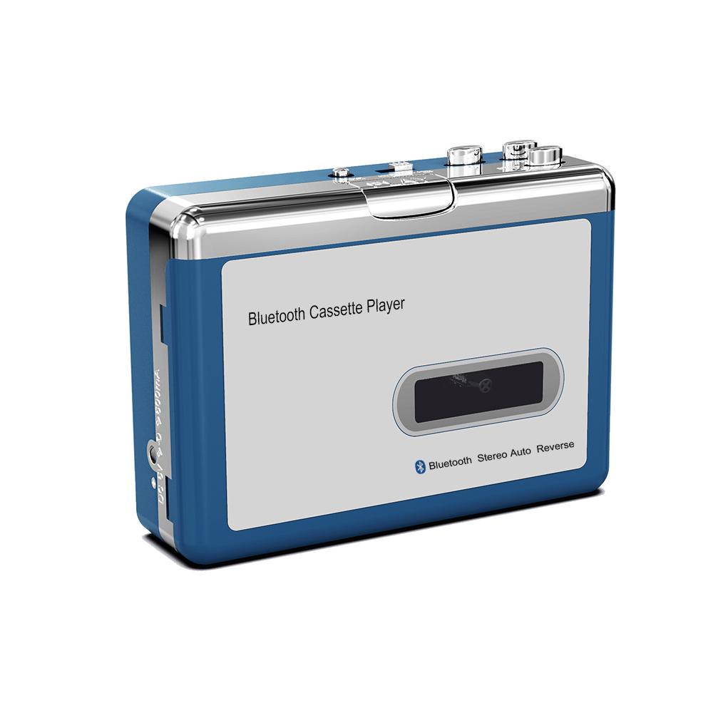 

Портативный ретро кассетный музыкальный плеер Персональный Walkman Tape Поддержка 3,5 мм Наушники Беспроводной Bluetooth Кассетный плеер Передача