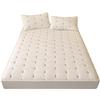 Washed Cotton Soybean Embroidered Bed Sheet, Skin-friendly Maternal and Infant-grade Bed Cover, Warm Bed Protector, Simmons Protective Cover