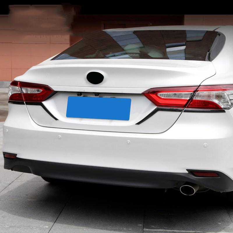 For Toyota Camry 70 XV70 2018    2022 2023 Hybrid Car Rear Tail Light Frame Taillight EyebrowTrim Cover Accessories