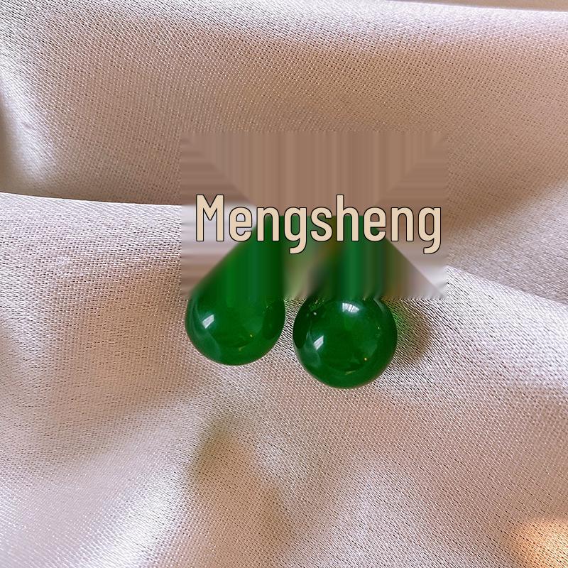 Double-Sided Silver Needle Pearl & Diamond Stud Earrings - Korean Cold Style for Women