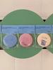 Clam Hand Mirror _ Logo Pink