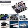 Fuse Box Holder 8 Way Screw Fuse Block for Car, Off-Road, RV, Bus, Yacht, Boat