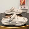 Fashion 2025 Men Shoes Slippers Men Garden Flat Sandals Platform Sandals Man Summer Sandals Male Sneakers Outdoor Flip Flops Home Clogs