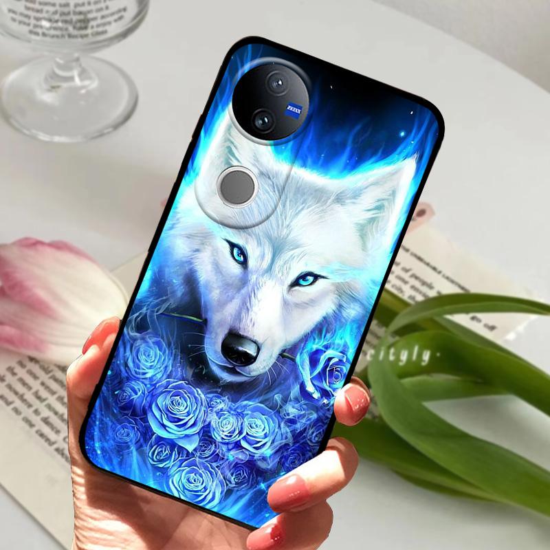 Für Vivo V50 Weiche Hülle V 50 5G Silikon TPU Handyhülle Hüllen Für VIVO V50 V2427 Schutz Stoßfänger Fundas Capas Luxus Cartoon