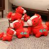 Lucky Cloud Horse Plush Doll 2026 Year of The Horse Zodiac with PP Cotton Filling Chinese New Year Gift for Home Office Decor