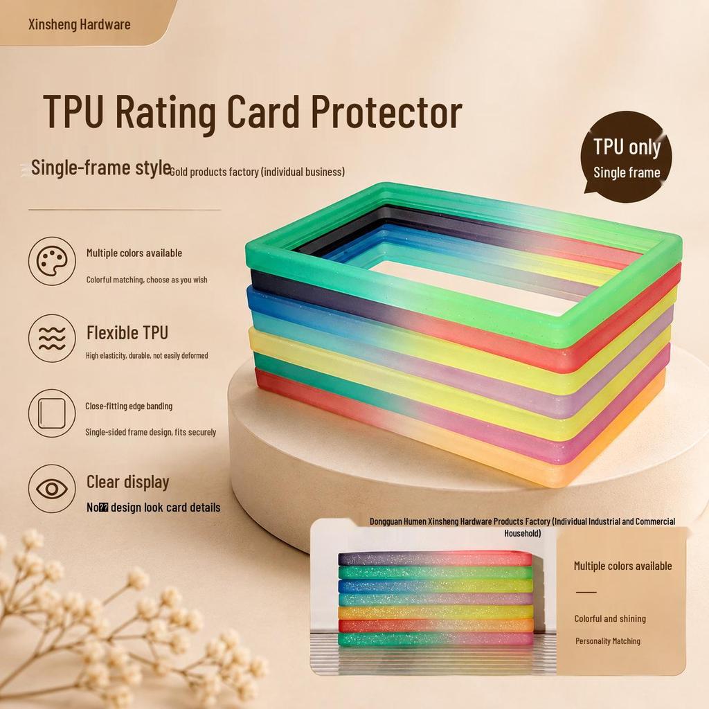 PSA Graded Silicone TPU Protective Sleeve for American Pokemon Star Cards