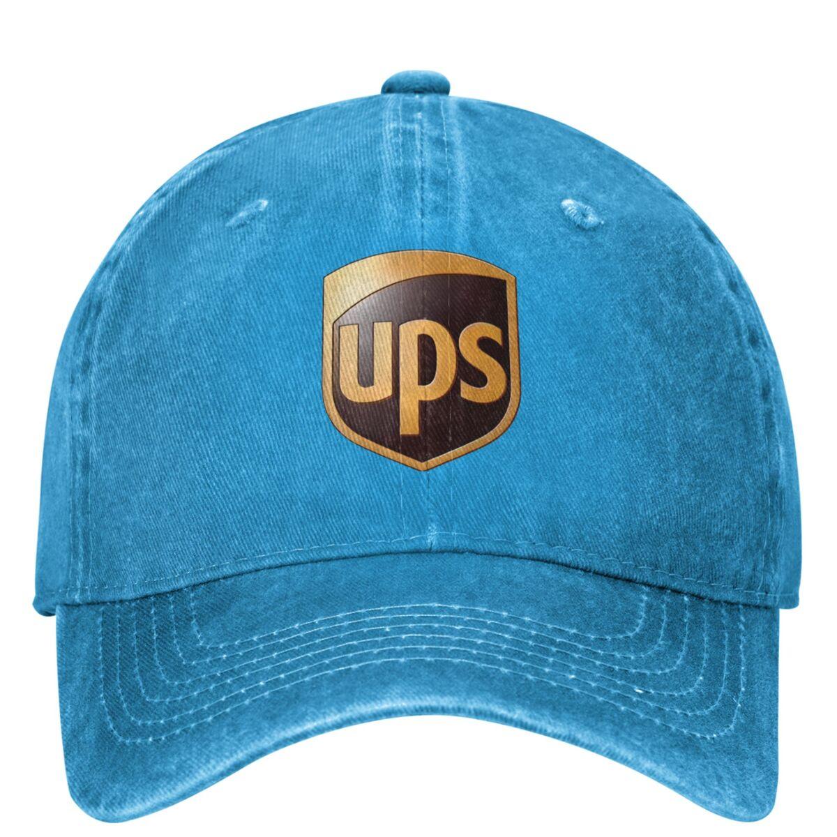 

UPS Logo Baseball Cap United Parcel Service Women Unisex Design Trucker Dad Hat Summer Street Style Outdoor Gym Snapback Cap One Size