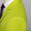 Herren 2024 Einfarbig Zweiknopf Dreiteiler Hochzeits Smoking Business Casual Set