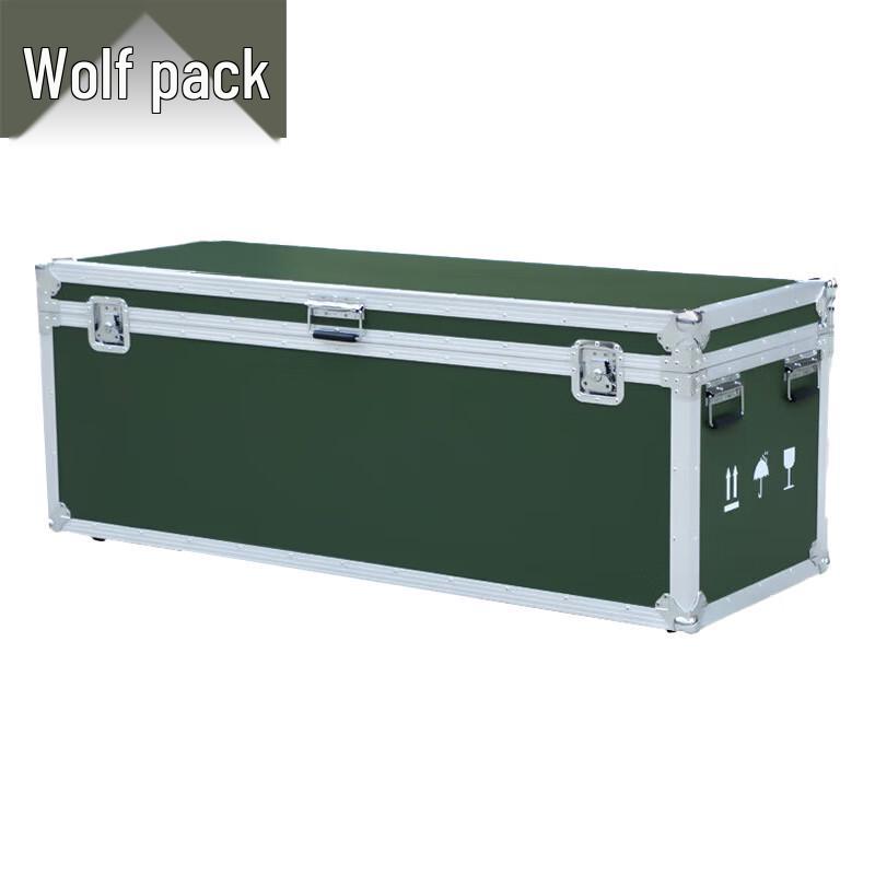 Conglang Military Green Aluminum Alloy Flight/Equipment Storage Case