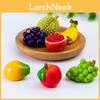 Boîte Aveugle de Fruits Miniatures Réalistes en Résine Décor Créatif Pour les Fans de Maison de Poupée