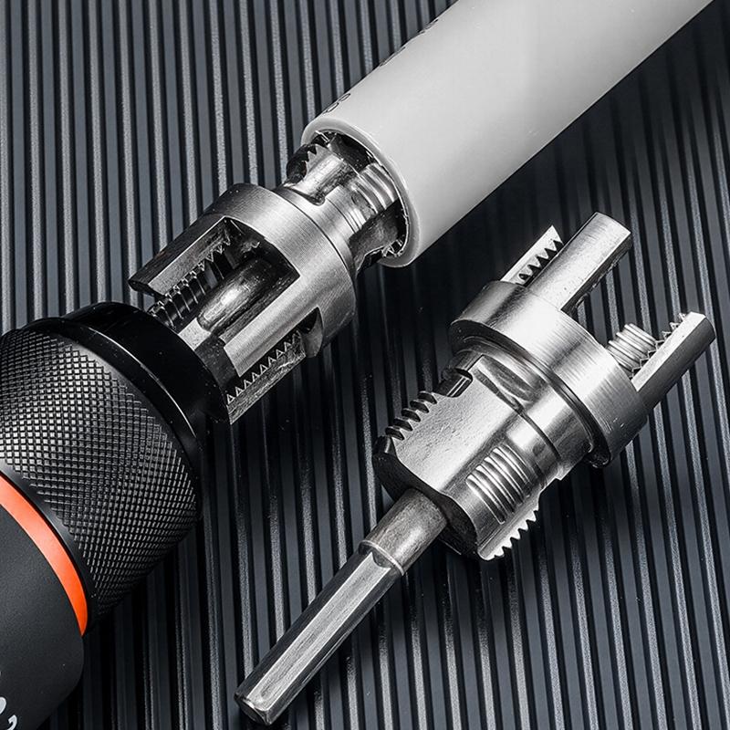 PPR & PPE & PVC Plastic Pipes Threader 1 Piece 4/6 Split Integrated Internal And External Water Pipe Threading Tool