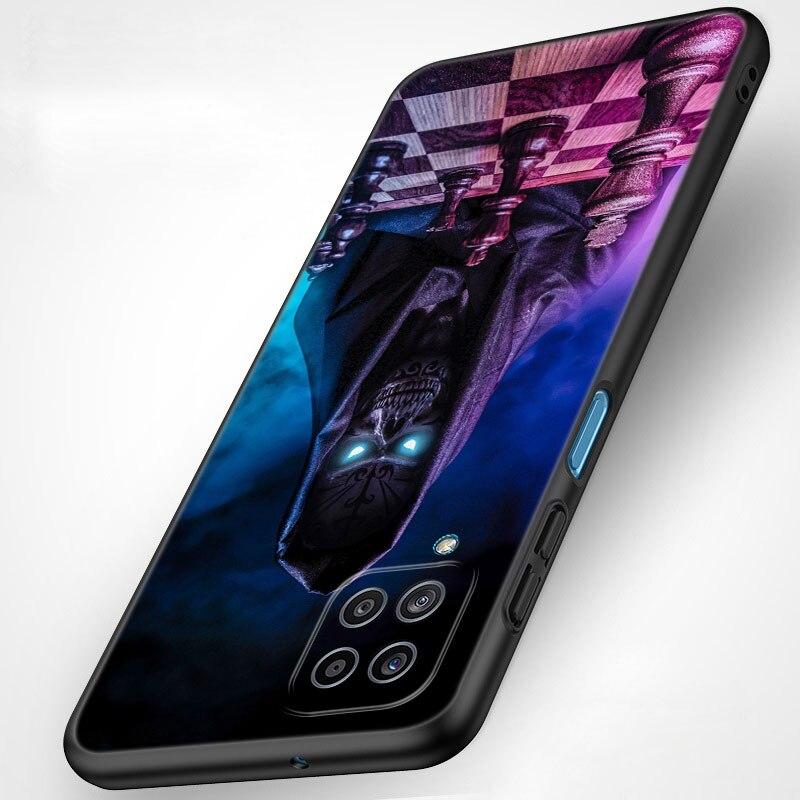 Satanic Scary Skull Phone Case For Samsung Galaxy A21 A30 A50 A52 S A13 A22 A32 A33 A53 A73 5G A11 A12 A31 A51 A70 A71 A72 Cover