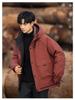 2025 Herr Huvförsedd Dun Vindjacka: Vintervärme & Stil