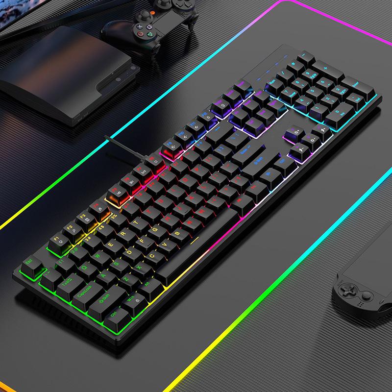 

Аутентичная механическая игровая клавиатура K100M, 104 клавиши, RGB-подсветка, проводная Type-C
