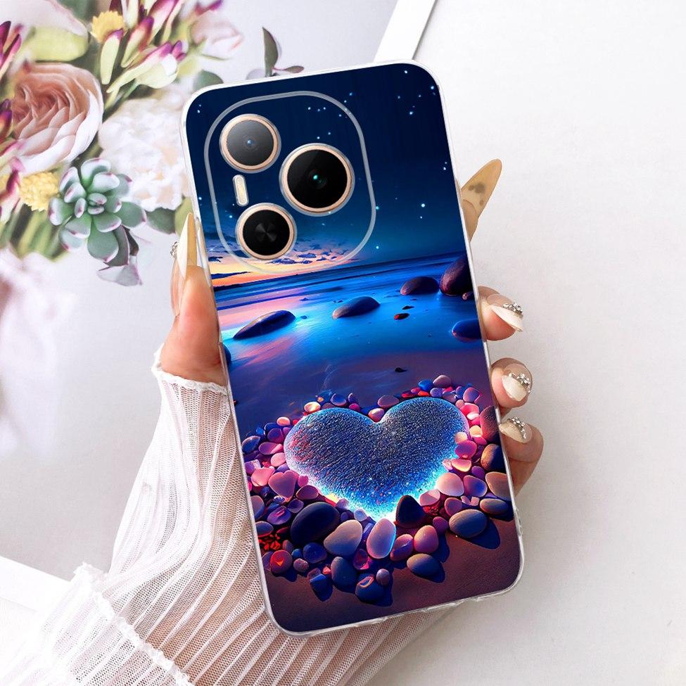Case For Honor Power 5G Cover DVD-AN00 Transparent Fashion Butterfly Cute Cat Cool Painted Soft Phone Casing For Honor Power 5G