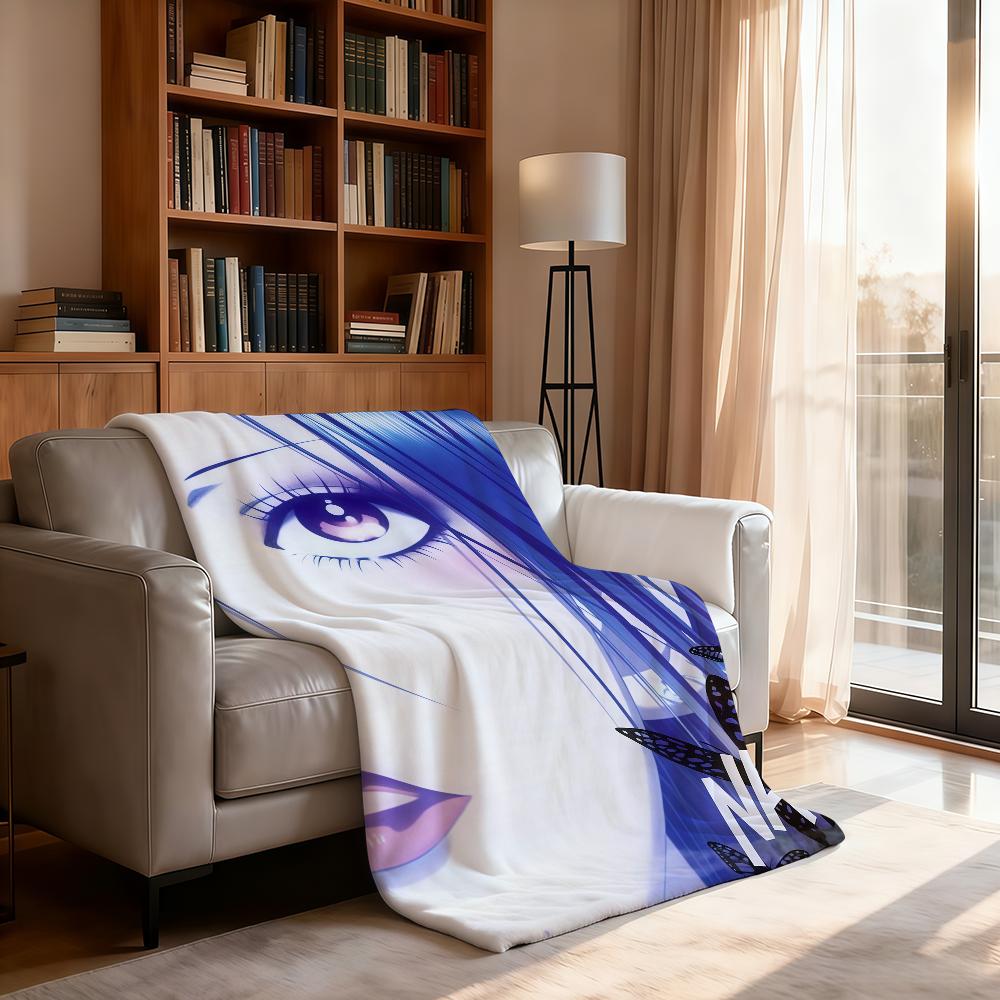 Japanese Classic Anime N NANA Cartoon Blanket For Soft Throw Blanket for Picnic Bed Sofa Home Bedroom Cozy Warm Comfortable