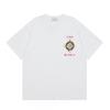 2026 Casablanca Print Loose Fit Cotton T-Shirt Men Youth Casual Wear