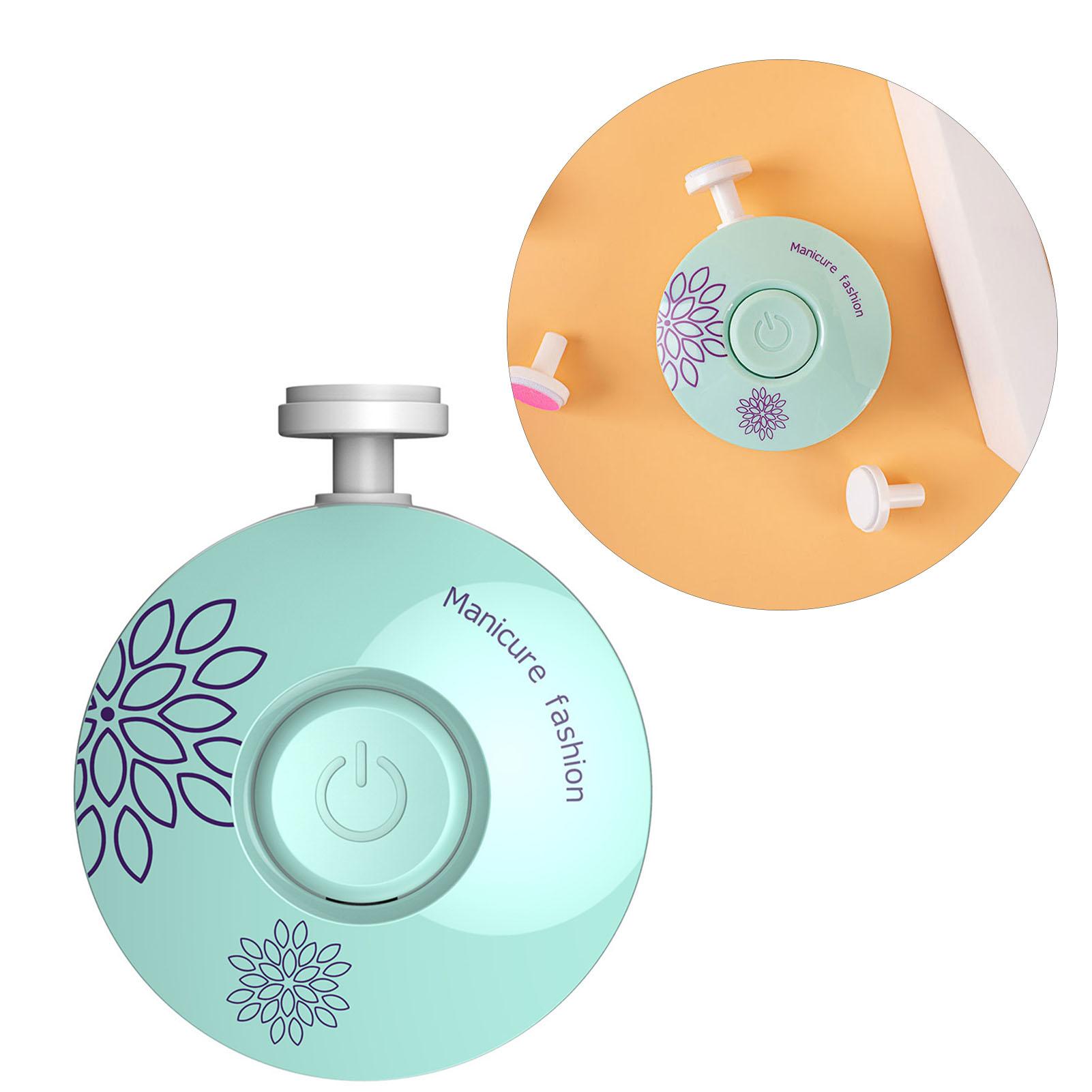 

Электрическая пилка для ногтей с 6 сменными головками, простая в использовании, безопасная машинка для сверления ногтей для детей, женщин и мужчин