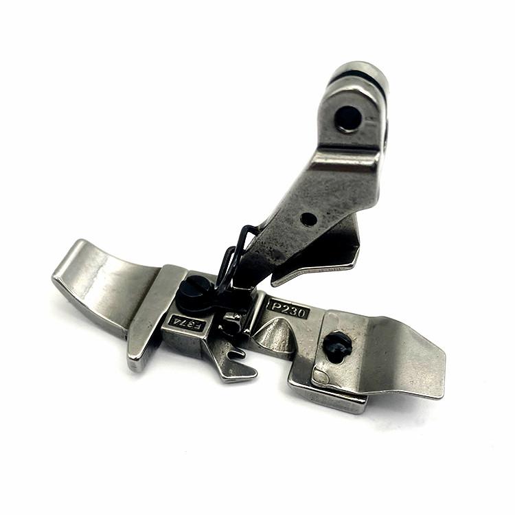 Juki 6700 67174 4-Faden Overlock-Nähmaschine Overlock-Maschine Eingezogener Draht Kordelzug Vier-Faden Nähfuß Verbreitert