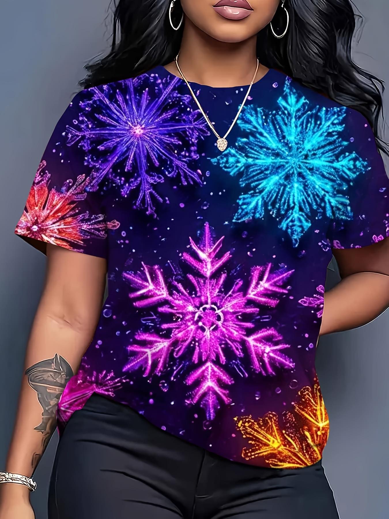 

[Printing Design Untextured] Women S Casual T-Shirt - Soft. Everyday Tee with Relaxed Fit ; Round Neck. Perfect for SpringSummer Wardrobe - Ideal Gift 3XL