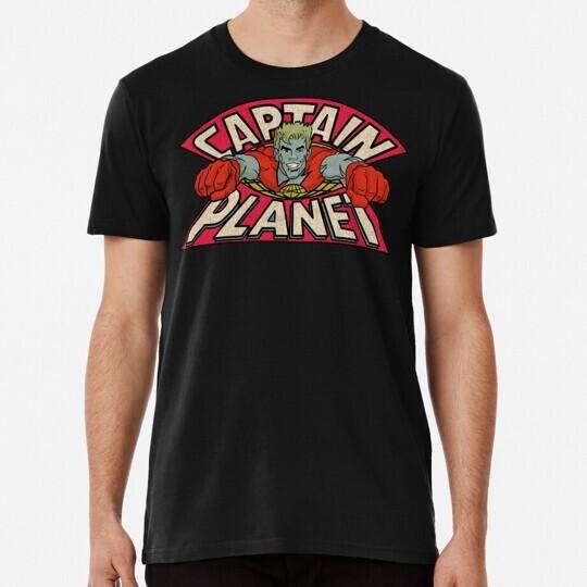 Vintage Captain Planet S to 5XL Made in the USA T-Shirt Unisex T-Shirt S