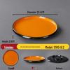 Melamine Nordic Style Cold Dish & Stir-fry Plate for Restaurants and Hotels