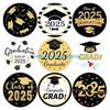 Y5JC 500Count Class Of 2025 Graduation Themed Sticker 1.5Inch Adhesive Label For Seal Envelope Card Packaging Decoration