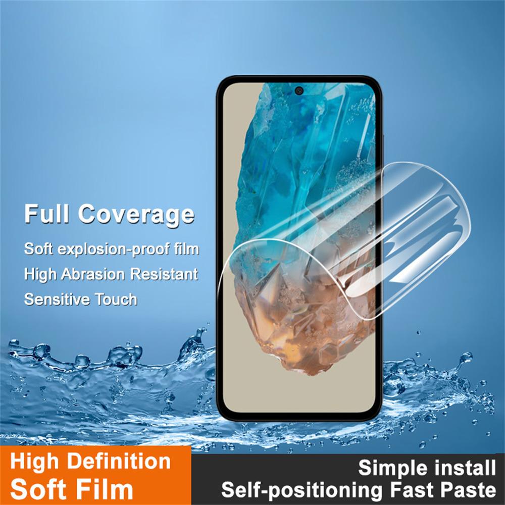 

IMAK Hydrogel Film 4th Gen for Samsung Galaxy M35 5G Full Screen Protector Ultra Clear Soft TPU Film