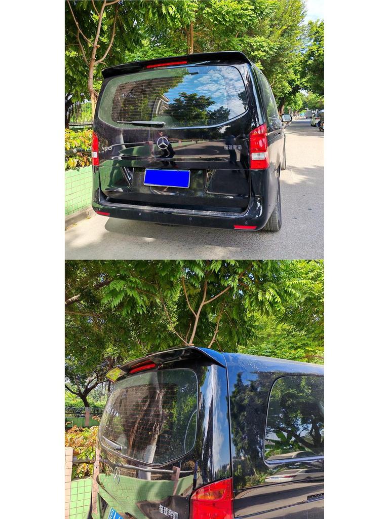2016-2024 Mercedes-Benz Vito V260/260L Rear Roof Spoiler Upgrade