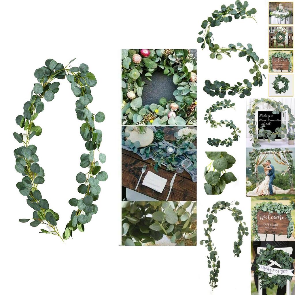 Beautiful Green 2m Fake Ivy Vine For Backdrops And Wedding Decorations