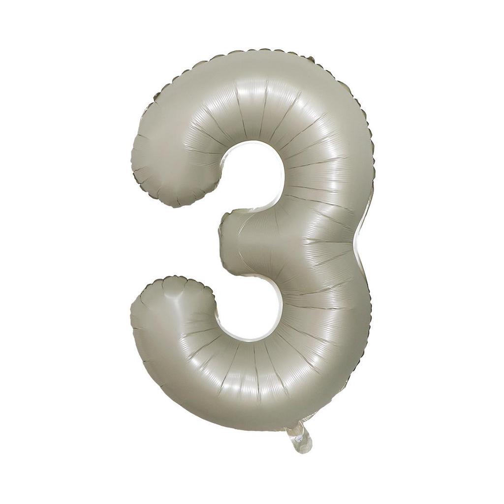 Globos de Aluminio con Número de 40 Pulgadas (EE. UU.) - Decoración de Fiesta