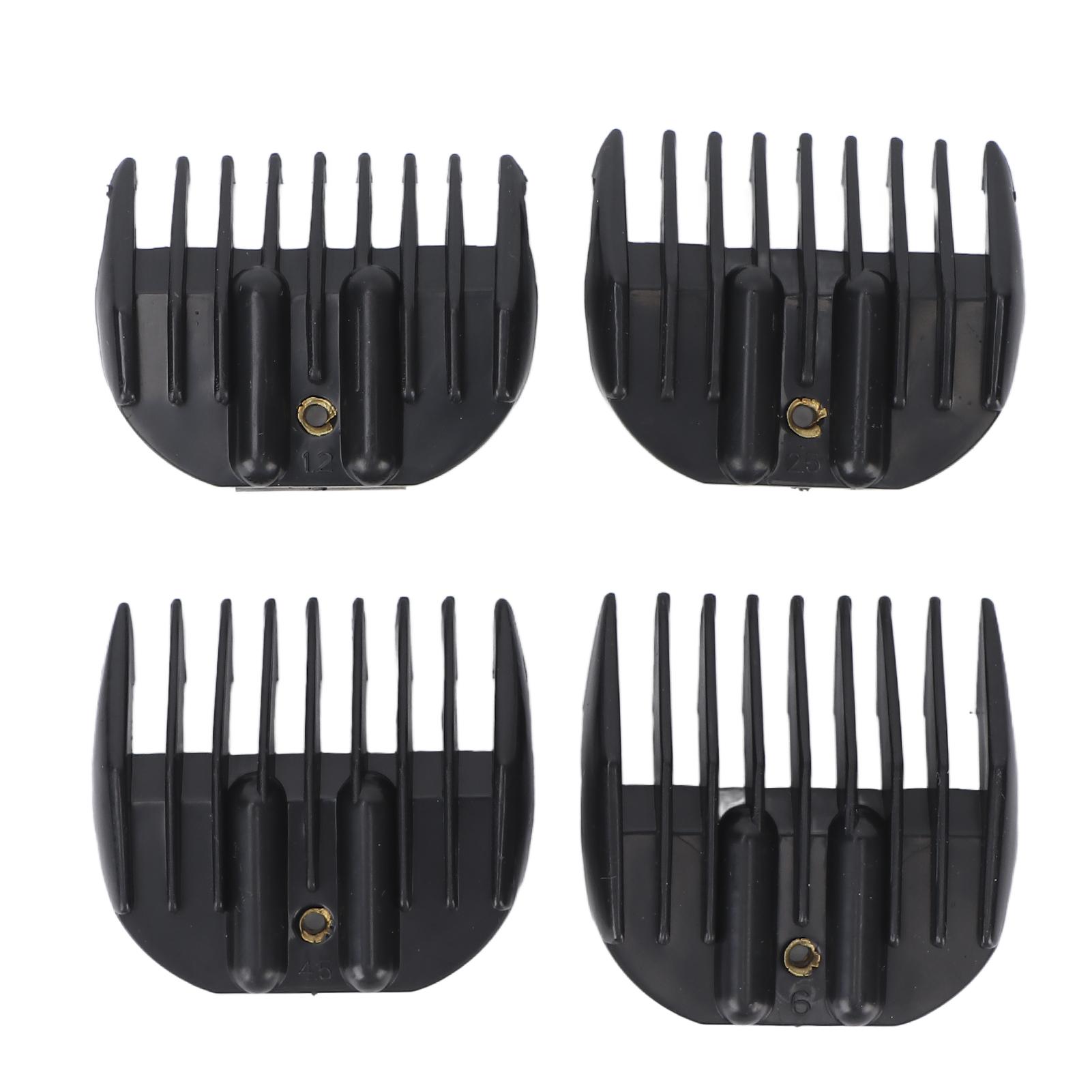 

4pcs Hair Clipper s Combs Professional Hair Trimmer Guard Combs for Clippers