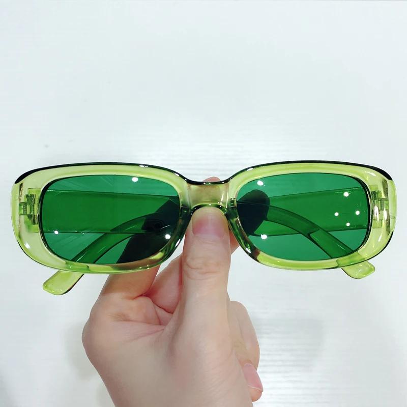 Rectangle Sunglasses for Women Men Oval Vintage Brand Designer Women's Sun Glasses Female Eyewear Anti-glare UV400 Gafas De Sol