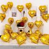 Heart-Shaped Foil Balloons for Birthday, Wedding, or Engagement Decor