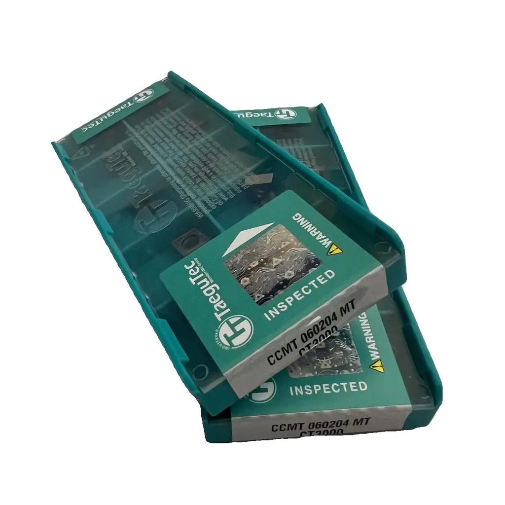 TaeguTec / CCMT060204MT CT3000 / Carbide blade 10 Pcs