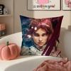SciFi-Spiel CClair Obscur Expedition 33 Kissenbezug Kissenhülle Kurzer Plüsch Verdeckter Reißverschluss Raum Sofa Kissenbezug
