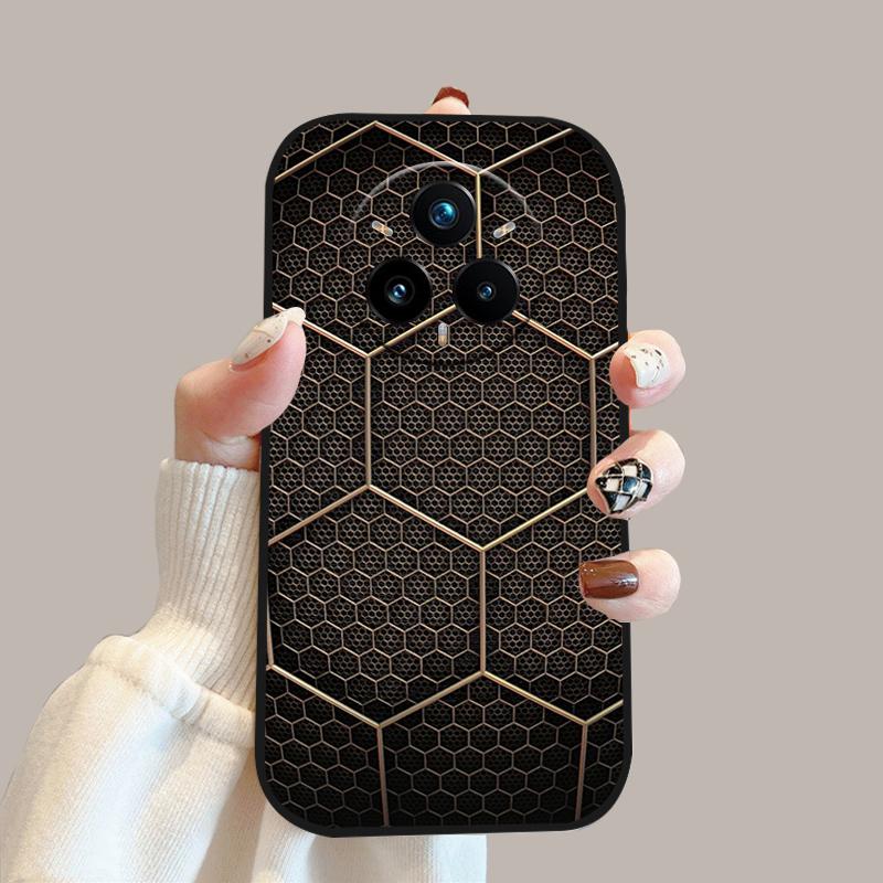 Fashion Case For Oppo Realme 14 Pro Soft Silicone TPU Phone Bumper Shells For Realme14 Pro Capa RMX5056 Protective Fundas Cover