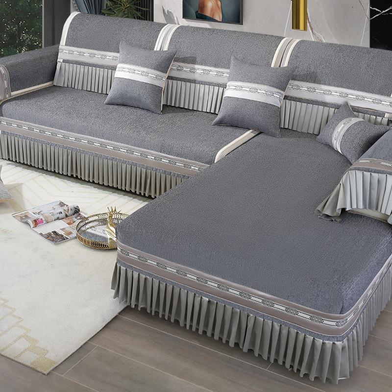 Sofa Cushion, All-season Universal, Schneider Non Slip Seat Cushion, Sofa Cover, Full Package, European Style Sofa Cover, Cloth Towel, Non Slip