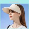 Summer Sun Hat For Women With Large Brim And Breathable Ice Silk Fabric For Sun Protection And Casual Wear