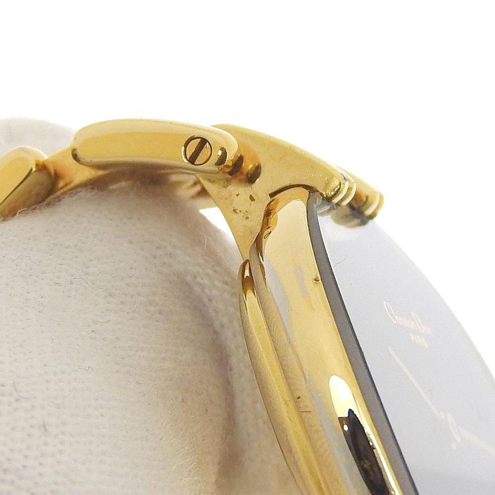 Dior Bakira Watches D46.154.4 blackDial Stainless Steel Quartz Analog Display Women Used