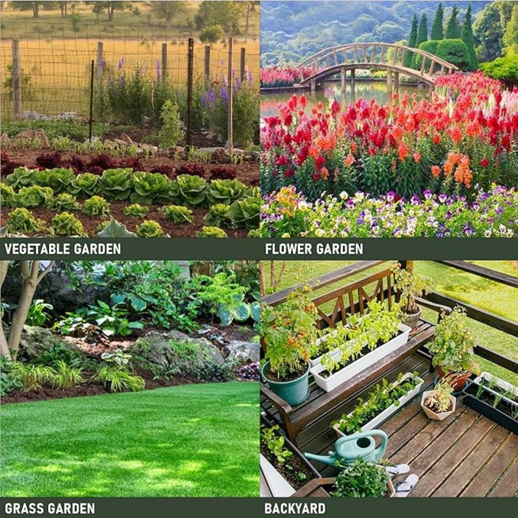 Lawn Sprinkler Automatic Garden Water Sprinklers Irrigation System Large Area Coverage Rotation 360° Watering Irrigation Supply