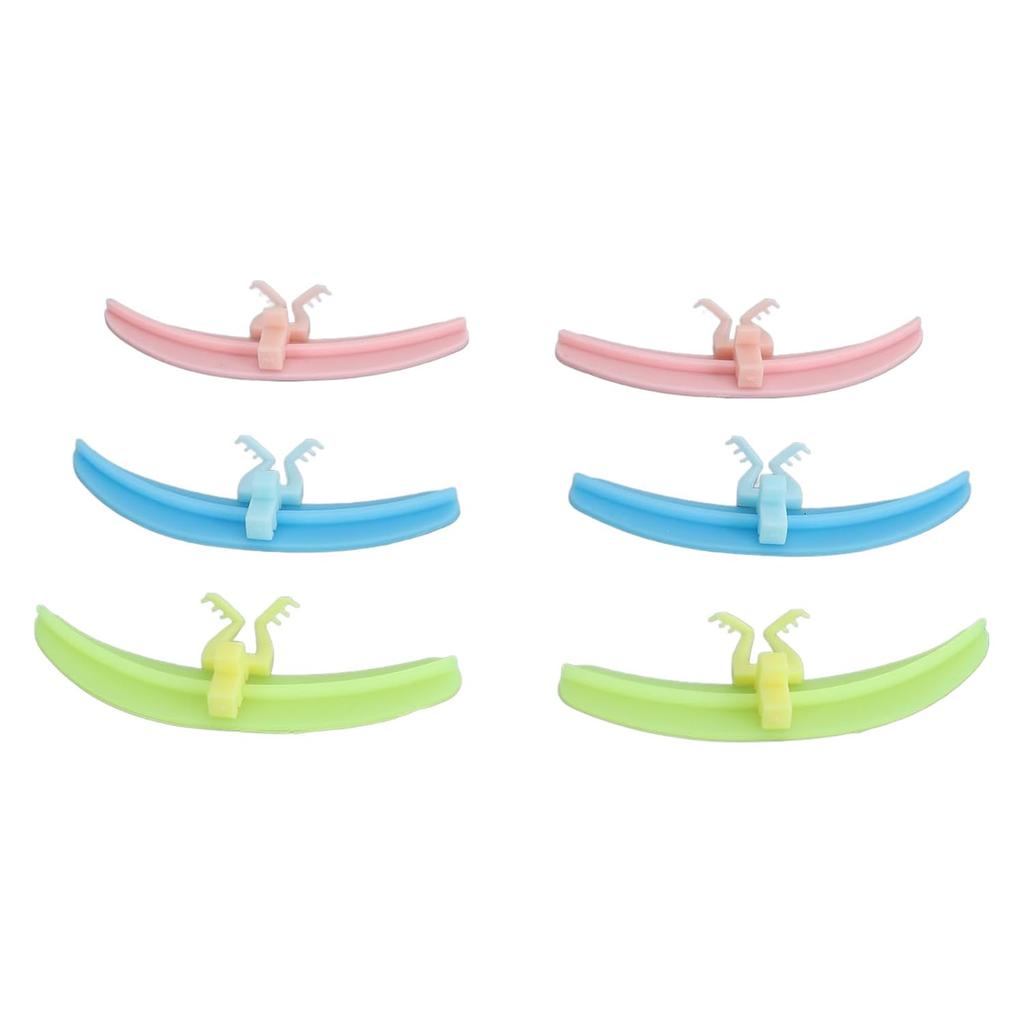 Eyelash Tools Set, 6 Pcs Silicone Lash Separator Rod Tools, 3 Colors Silicone Eyelash Pads, Eyelash Perming Curler Kit for Extension Makeup Beauty