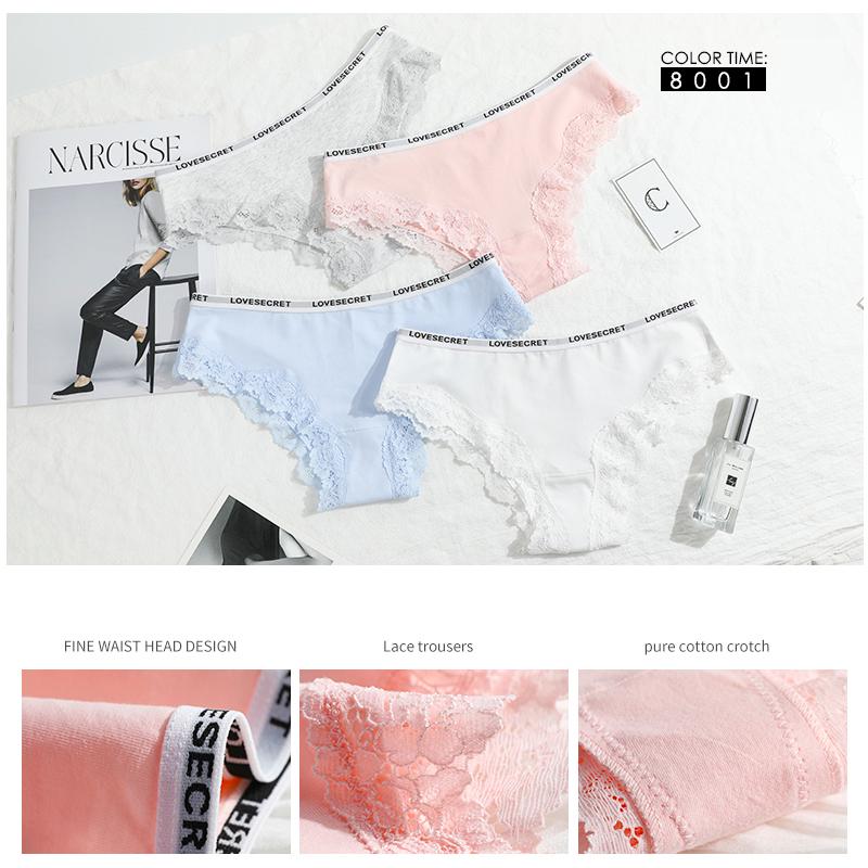 Sexy Slip Baumwolle Höschen Nahtlose Frauen Unterwäsche Atmungsaktive Höschen Spitze Slip Dame Unterhose