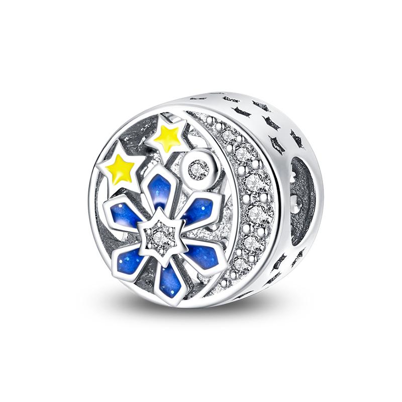 

Шармы Подходят для Оригинальных Браслетов Пан Медь Глаз Дьявола Солнце Луна Дельфин Коготь Океанские Бусины 3 мм DIY Изысканные Ювелирные Изделия Подарки