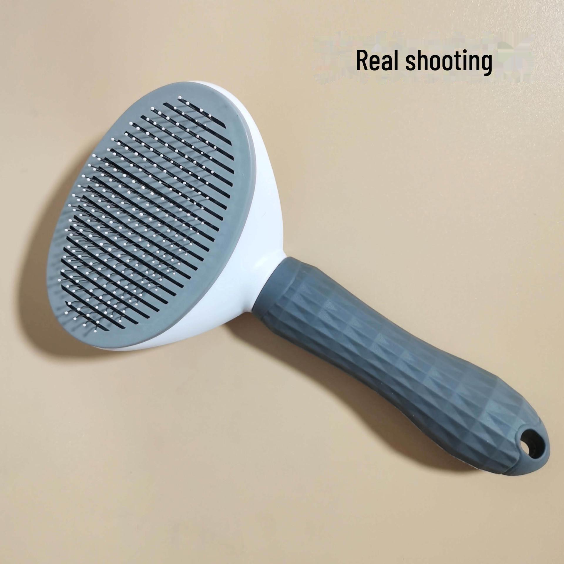 

Самоочищающаяся распутывающая расческа для кошек и собак, щетка для удаления шерсти и массажа