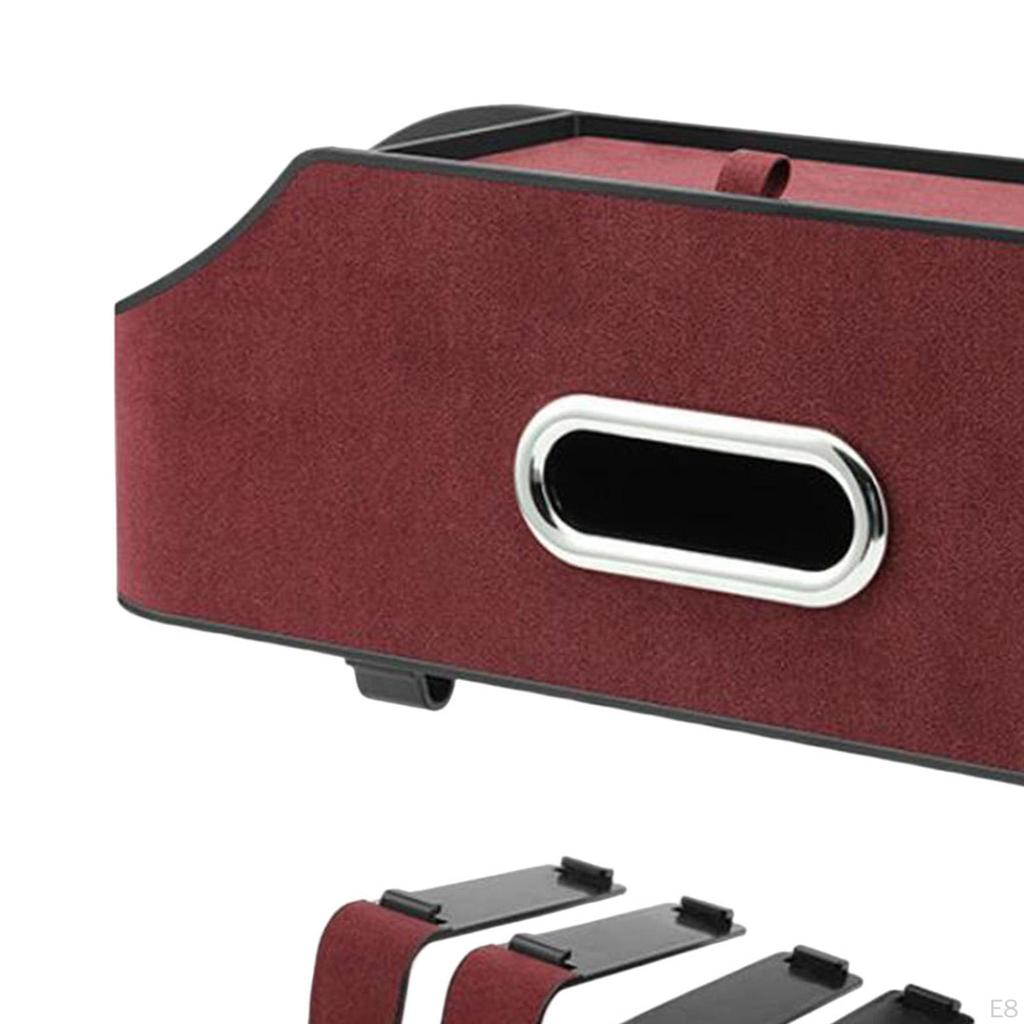 Car Headrest Seat Back Storage Box Universal Cup Napkin Holder Interior Accessory and Long