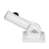 90°Adjustable Wall Flag Pole Base Flag Pole Mounting Bracket With Hardwares Aluminum Flag Holder Bracket