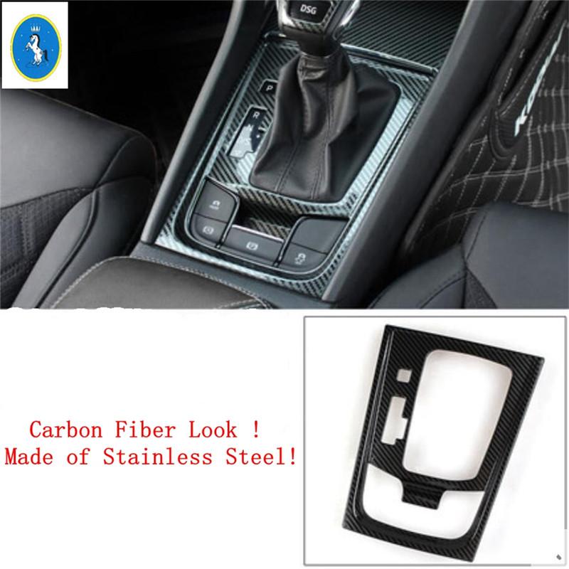 Central Control Stalls Gear Shift Box Decoration Panel Cover Trim Decoration For Skoda Kodiaq 2017 -  Interior Accessories